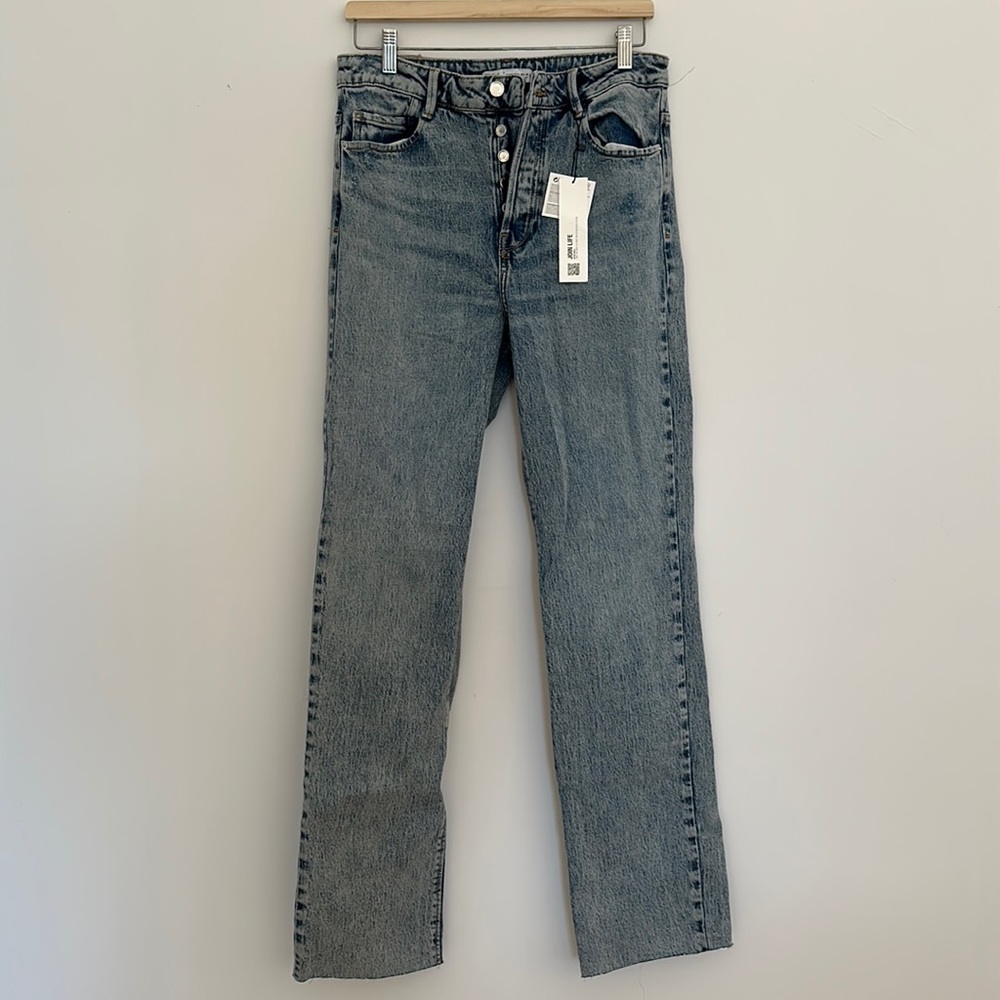 Zara High rise five pocket jeans size 8